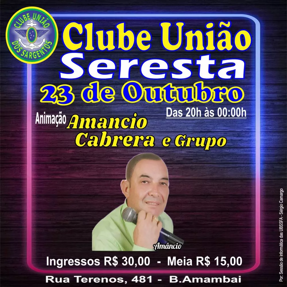 Seresta do Clube União 23/10/2024